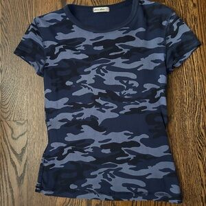 Blue Camo T-Shirt